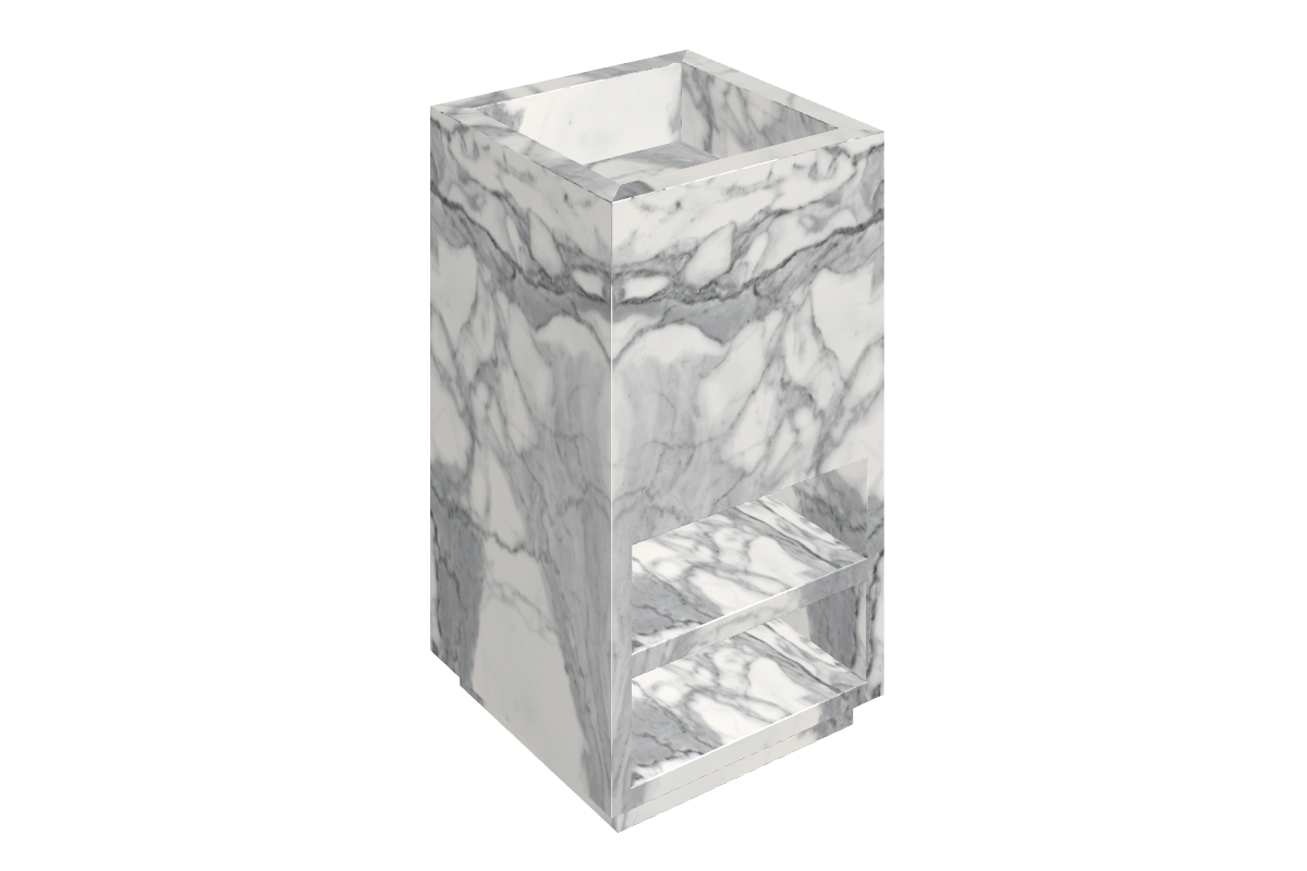 Cube Washbasin Shelf 50